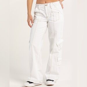 Urban Outfitters BDG White Cargo Pants